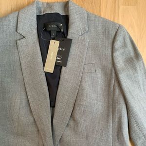 J. Crew Campbell Traveler Blazer, Gray Wool, 2